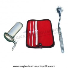 Hegar uterine dilator 3 pieces set,3-4, 5-6, 17-18, pinwheel, collin large